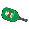 Custom Pickleballs Paddles,Personalized Pickleballs Paddle Racquet with Comfort Grip,Add Your Photo,Text,Logo Paddle for Gifts Irish Green view 2