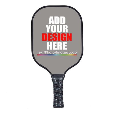 Personalized Pickleballs Paddle Rackets Lightweight Pickleballs Paddles Racquet Comfortable Grip with Your Name Logo Text Gravel