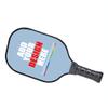 Personalized Pickleballs Paddle Rackets Lightweight Pickleballs Paddles Racquet Comfortable Grip with Your Name Logo Text Light Blue view 2