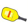 Custom Pickleballs Paddles Pickle Ball Rackets with Soft Grip for Gifts Sports Equipment for Men Women Beginner Yellow view 2