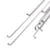 10pcs 14G J Bend Bicycle Stainless Steel Spokes 26inch 27.5inch Flexible Spokes with Nipples for MTB Wheel Spokes, E-Bike, City Bikes(256MM) view 4