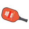 Personalized Pickleballs Paddle Rackets Lightweight Pickleballs Paddles Racquet Comfortable Grip with Your Name Logo Text Orange view 2