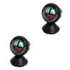 FAVOMOTO 2pcs Car Inclinometer Level Gradient Angle Tilt Gauge for Vehicle Dashboard Accurate Slope Indicator Adhesive Base for Safe Driving view 1