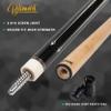 Billmart Pool Cue Stick, Low Deflection Shaft Billiard Cue Sticks with Hard Case, 13mm Pool Table Sticks Queue, 19-21 oz Professional Pool Stick view 3