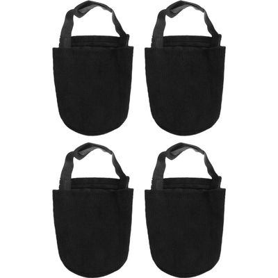 BESPORTBLE 2 Pairs Bowling Shoes Bowling Ball Bowling Slipping Mat Bowl Shoes Cover Bowling Sports Slider Bowling Slider Bowl Bowling Sliding Cover Indoor Cotton Tool