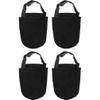 BESPORTBLE 2 Pairs Bowling Shoes Bowling Ball Bowling Slipping Mat Bowl Shoes Cover Bowling Sports Slider Bowling Slider Bowl Bowling Sliding Cover Indoor Cotton Tool view 1