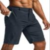 CQR Men's Quick Dry Stretch Hiking Cargo Shorts, Lightweight Water Resistant Tactical Casual, Golf & Outdoor with Pockets, Hike Flex Navy, 30W x 10L view 1
