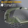 ONETIGRIS Tactical Goggles Over Glasses, Anti Fog Tactical Eyeglasses, Safety OTG Goggles Protection with Interchangeable Len view 3