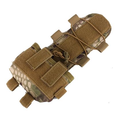 coonitac Fast Helmet Weight Bag MK2 Helmet Battery Pack Night Vision Battery Accessory Pouch Helmet Balance Bag (Jungle Python print)