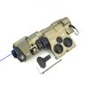 Metal ML C+ Box Red/Green/Blue Laser Sightswith IR Laser + IR Fill Light + Strobe/Momentary/Constant Modes Whitelight LED 220 Lumens Flashlightfor 20mm Rail (Blue DE) view 1