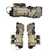 Metal ML C+ Box Red/Green/Blue Laser Sightswith IR Laser + IR Fill Light + Strobe/Momentary/Constant Modes Whitelight LED 220 Lumens Flashlightfor 20mm Rail (Blue DE) view 2