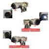 Metal ML C+ Box Red/Green/Blue Laser Sightswith IR Laser + IR Fill Light + Strobe/Momentary/Constant Modes Whitelight LED 220 Lumens Flashlightfor 20mm Rail (Blue DE) view 4