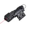 Metal ML C+ Box Red/Green/Blue Laser Sightswith IR Laser + IR Fill Light + Strobe/Momentary/Constant Modes Whitelight LED 220 Lumens Flashlightfor 20mm Rail (Red BK) view 1