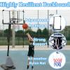 Ucootifly Portable Basketball Hoop Outdoor Adjustable 7.5ft-10ft Basketball System for/Kids/Youth/Adults with Shatterproof Backboard and Basketball Rebounding Boards view 2