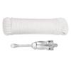 FAMIROSA Folding Anchor with Rope Silver 3.3 lb Malleable Iron,2.5 KG,94284 view 2