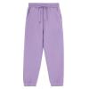 ACESTAR Kids Unisex Plain Sweatpants Cotton Drawstring Casual Pull-on Jogger Pants for Boys or Girls (Purple,140/9-10Years) view 1