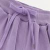 ACESTAR Kids Unisex Plain Sweatpants Cotton Drawstring Casual Pull-on Jogger Pants for Boys or Girls (Purple,140/9-10Years) view 2