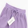ACESTAR Kids Unisex Plain Sweatpants Cotton Drawstring Casual Pull-on Jogger Pants for Boys or Girls (Purple,140/9-10Years) view 3