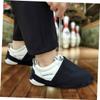 BESPORTBLE 5pairs Bowling Shoe Covers Adjustable Non- Accessories for Bowling Shoes Wear- and Portable Protects Soles from and Friction view 2