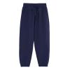 ACESTAR Kids Unisex Plain Sweatpants Cotton Drawstring Casual Pull-on Jogger Pants for Boys or Girls (Navy Blue,140/9-10Years) view 1