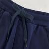 ACESTAR Kids Unisex Plain Sweatpants Cotton Drawstring Casual Pull-on Jogger Pants for Boys or Girls (Navy Blue,140/9-10Years) view 3