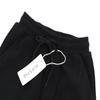 ACESTAR Kids Unisex Plain Sweatpants Cotton Drawstring Casual Pull-on Jogger Pants for Boys or Girls (Black,130/7-8Years) view 3