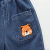 Egmy Children Kids Toddler Infant Baby Boys Girls Cute Cartoon Animals Print Jeans Pants Trousers (Dark Blue, 12-18 Months) view 4