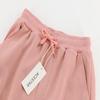 ACESTAR Kids Unisex Plain Sweatpants Cotton Drawstring Casual Pull-on Jogger Pants for Boys or Girls (Pink,120/5-6Years) view 3