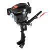 6HP Outboard Motor, 4 Stroke Marine Engine 140CC Heavy Towing Motor For Fishing Boat With Air Cooling, Aquaculture & Outdoor Adventure view 1
