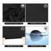 2 Pcs Wave Silky Stocking Caps for 360 540 723 Waves - Compression Stain Caps Ideal Gifts for Christmas Thanksgiving Father's Day (Black) view 3