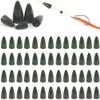 Bullet Fishing Weights Sinkers, 50pcs Lead Sinker Worm Weight Bass Fishing Texas Rig Carolina Rigs Slip Sliding Weights Freshwater Saltwater 7g view 1