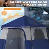 KingCamp Instant Shower Tent, Portable Superior Stable Privacy Shelter, Large Room Outdoor Toilet Tent with Floor for Beach, Camping & Hiking, Setup in Under 60s view 3