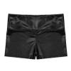 iiniim Girls Metallic High Waist Boy Cut Gymnastic Dance Shorts Cheer Dancing Booty Shorts for Sports or Performance Black 12 view 4