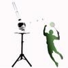 NYMFEA Badminton Training Machine, Automatic Badminton Pitching Machine, with Remote Control and Adjustable Knot Angle, Suitable for Outdoor Sports Training for Teenagers and Children view 1