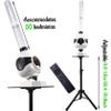 NYMFEA Badminton Training Machine, Automatic Badminton Pitching Machine, with Remote Control and Adjustable Knot Angle, Suitable for Outdoor Sports Training for Teenagers and Children view 2