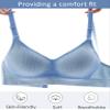 Happy Cherry Girls Teens Training Bras Cotton Lightly Padded Adjustable Sports Bra for Big Kids 12-14 Years view 4