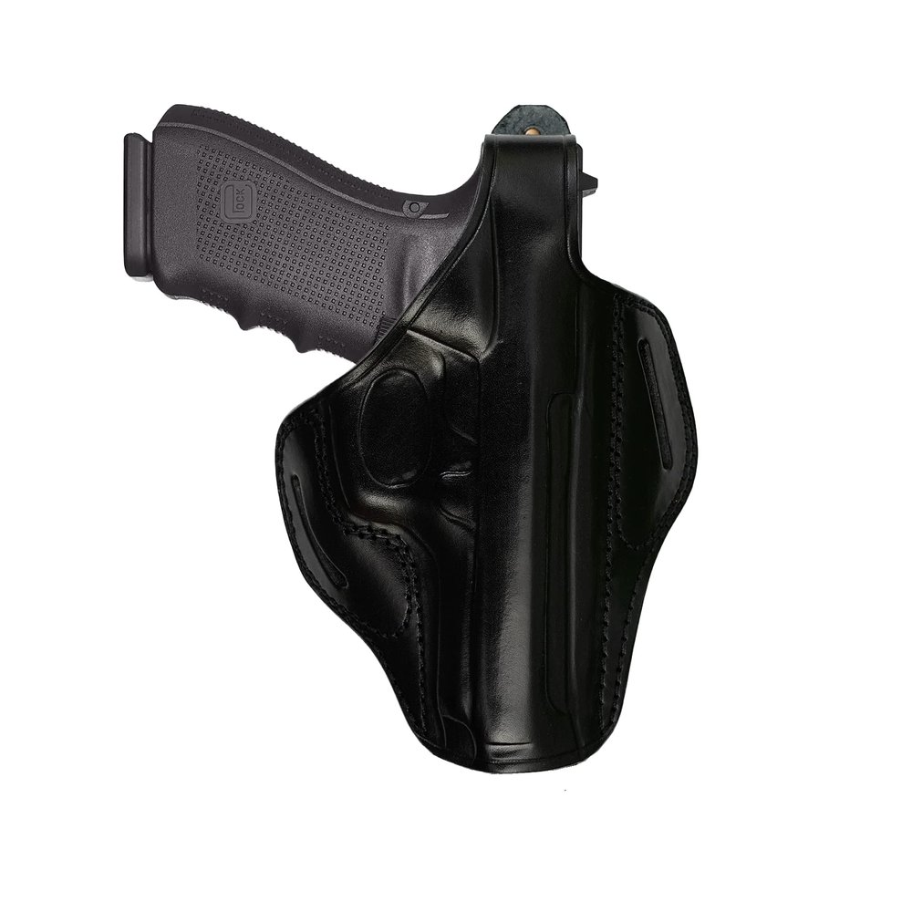 Leather Belt Holster Fits Sig Sauer P226 P229 P320 P365 P250 P238 P239 P938, Premium Leather, Thumb Break, Handmade (Black, Sig P226 Rail)