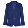 JEYPINMI Boys Blazer Kids Long Sleeve Button Down Suit Jacket Wedding Party Dress Coat Uniform Outerwear Navy Blue 14 Years view 1