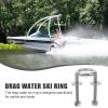Sosoport Ski Tow Bar for Boats Stainless Steel Water Ski Tow Hook Hardware Accessory for Yachts and Stable Towing for Water Sports Enthusiasts view 2