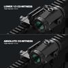 Feyachi RS-30 Red Dot Sight with M40 3X Magnifier Combo Kit, Multiple Reticle System Red Dot Sight & Magnifier Built-in Flip Mount Combo view 4