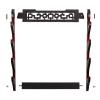 FOXSMZZ Sword Holder Wall Mount Velvet Padded Samurai Sword Stand Display Katana Wakizashi Tanto Wall Hanger Sword Rack (4-Tier) view 4
