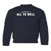 superhotapparel Awesome Design I Remember It All Too Well Youth Crewneck Sweatshirt (Navy, Youth Small) view 1