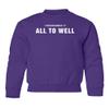 superhotapparel Awesome Design I Remember It All Too Well Youth Crewneck Sweatshirt (Purple, Youth X-Large) view 1