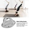 Aerial Yoga Hammock, Full Body Workout Flying Sling with Metal Ceiling Anchor for Home Gym, Yoga Studio, Pilates Training view 3