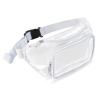 Outdoor Fitness Running Waist Pack, Travel Transparent Storage white view 2