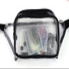 Outdoor Fitness Running Waist Pack, Travel Transparent Storage white view 4