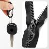 20 PCS S Clips Small Carabiner Clip Anti-Theft 1.6 Inch Metal Dual Opening Design Replacement Mini Keychain Hooks, S Carabiner Spring for Paracord Fishing Camping Outdoor Sports(Black, Silver) view 3