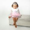 Luke and Lulu First Birthday Outfit Girl - 1st Birthday Princess Crown Tutu Set view 2