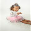 Luke and Lulu First Birthday Outfit Girl - 1st Birthday Princess Crown Tutu Set view 3