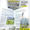 MORE PARS New Golfer Tips | Clip to Golf Bag | Learn Golf Technique | Long Game & Short Game (Black) view 2